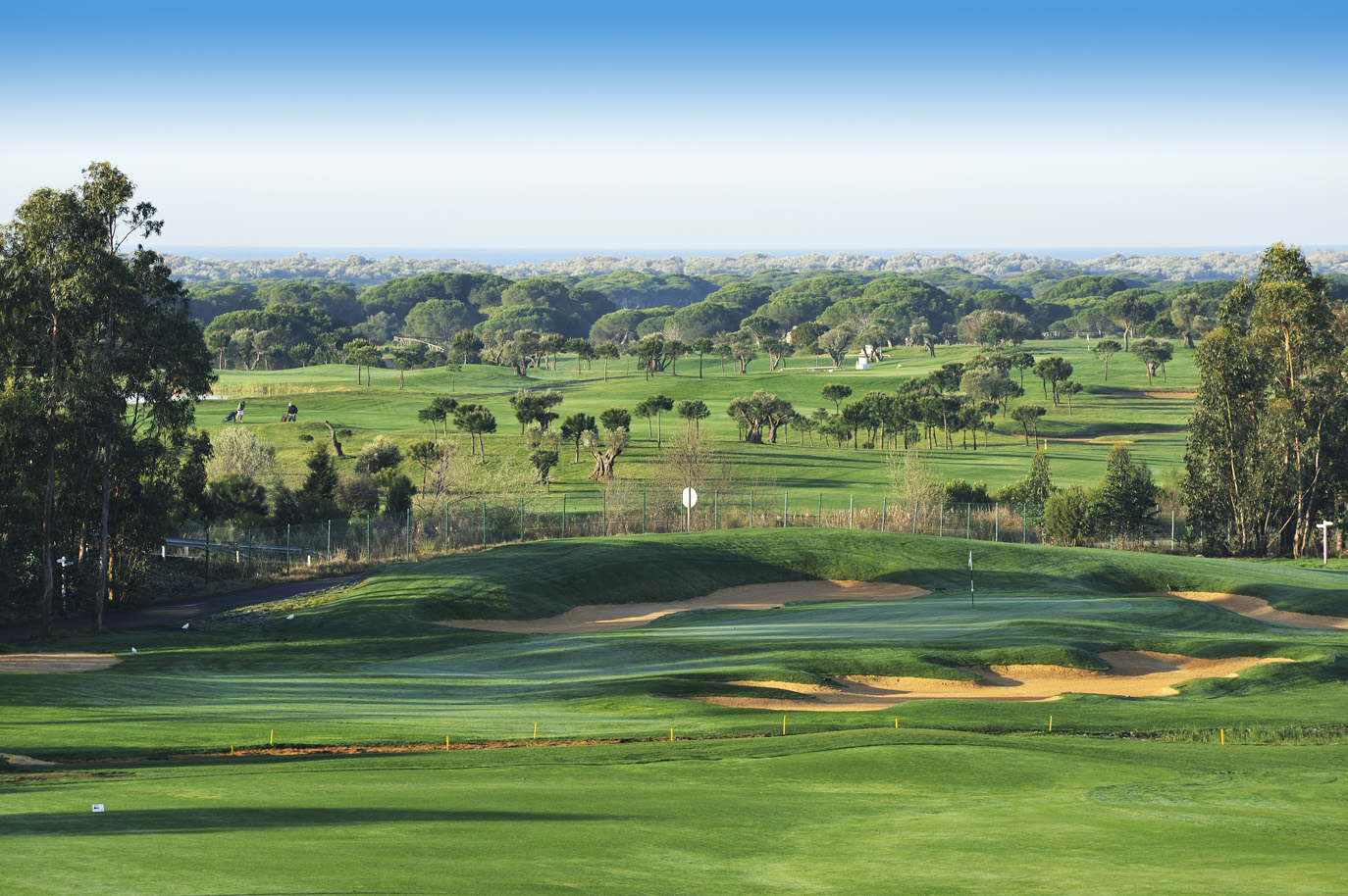 Golf-Expedition-Golf-reizen-Spanje-Regio-Barcelona-Precise-Golf-Resort-El-Rompido-Golf-course-hole-1