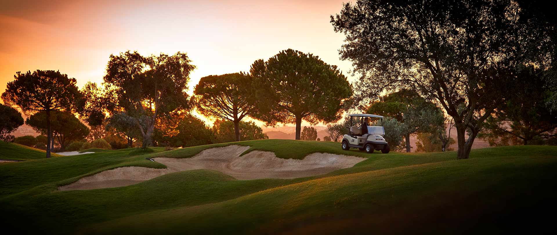 Golf-Expedition-Golf-reizen-Spanje-Regio-Malaga-La-Cala-Resort-golf-at-sunset