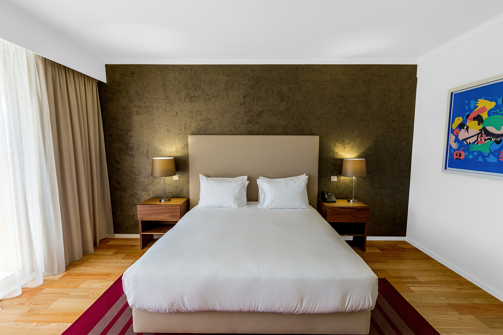Golf-expedition-golfreizen-golfresort-Villamoura-Garden-Hotel-appartement-bedroom-bed
